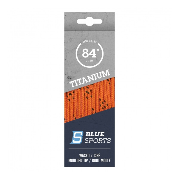 Schnürsenkel gewachst farbig  -  274 orange