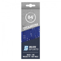 Schnürsenkel gewachst farbig  -  305 blau