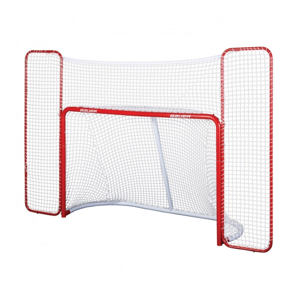 Hockey Tor mit Fangnetz Orginalgröße  -  183x122x76