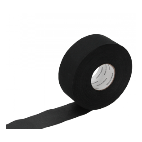 Tape schwarz extrabreit Warrior  -  36mmx25m