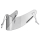 Goalie Lexan Ritual Dangler  -  clear