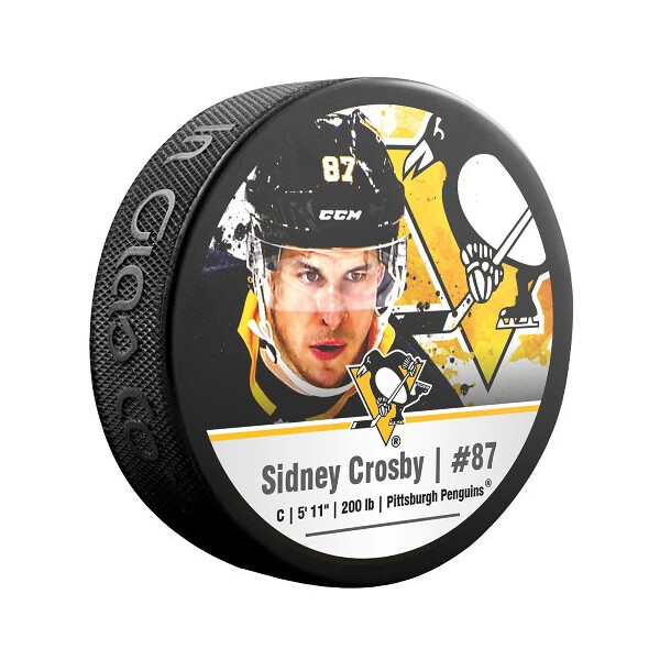 NHL Pucks mit Bild  -  Crosby