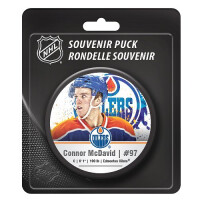 NHL Pucks mit Bild  -  McDavid