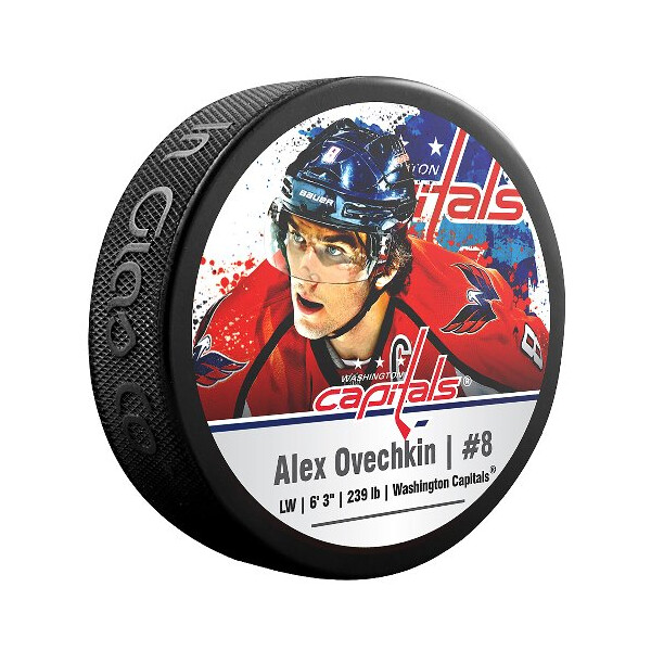 NHL Pucks mit Bild  -  Ovechkin