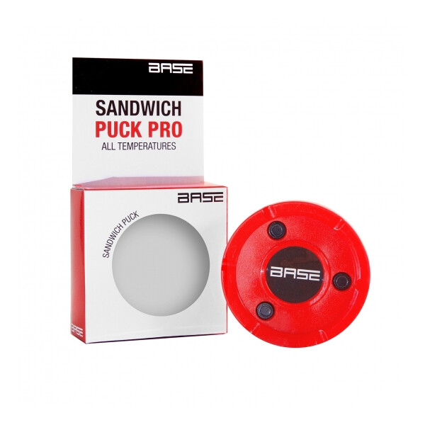 Inline Puck Base Sandwich Pro  -  rot
