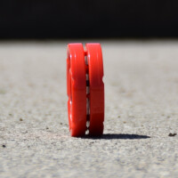 Inline Puck Base Sandwich Pro  -  rot