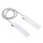 Toe Elastic Kit für Schienen  -  weiss Senior