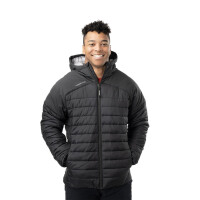 BAUER Team Puffer Jacke M schwarz