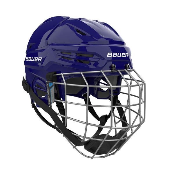 BAUER Helm mit Gitter Re-Akt 55 nav M
