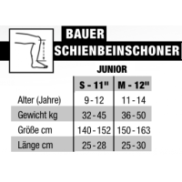 BAUER Beinschutz X - Jr.
