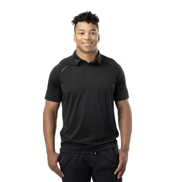 BAUER Team Polo - schwarz - Sr. XL