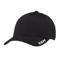 Cap CCM Team Flexfit AD schwarz L/XL