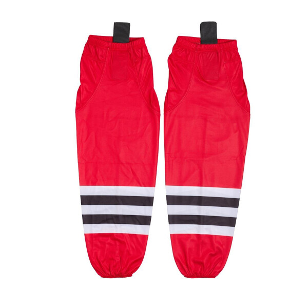 Mesh Eishockey Stutzen Chicago SR red