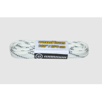 Schnürsenkel Warrior gewachst weiß