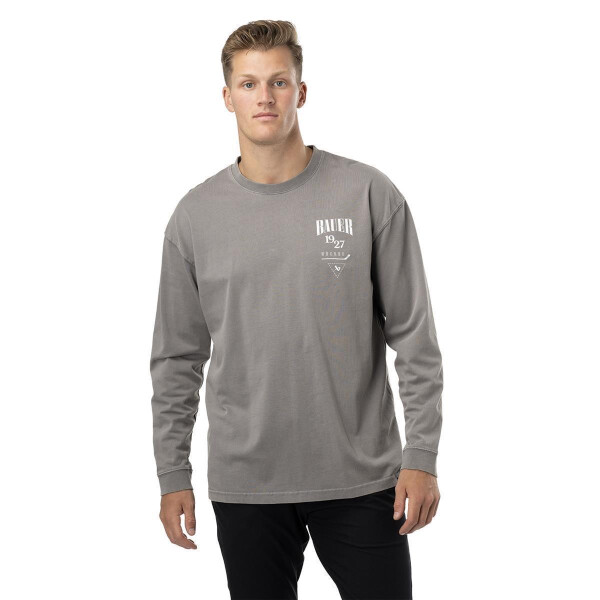 BAUER Acid Wash Longsleeve XL grau
