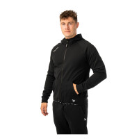BAUER Fleece Zip Hoodie Team - schwarz - Sr.