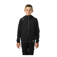 BAUER Fleece Zip Hoodie Team - schwarz - Yth.