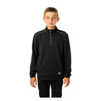 BAUER 1/2 Zip Fleece Team - schwarz - Yth.