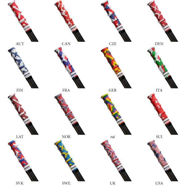 ROCKETGRIP Fabric Hockey Grip - Flag